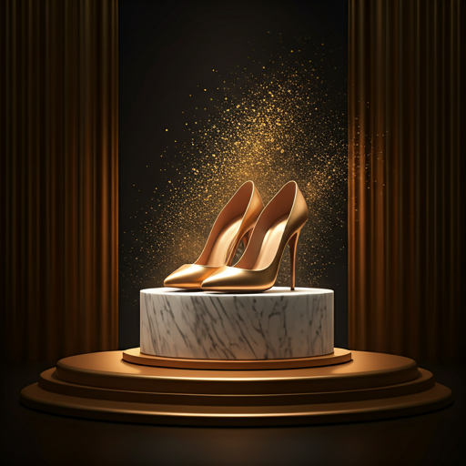 Gold Heels